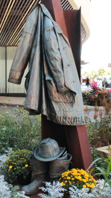 Memorial to Walter Watroba at Engine Co. 13